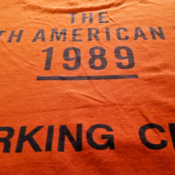 Cool Vintage, The Rolling Stones Steel Wheels Tour Working Crew T-Shirt XL 1989 - Picture 5 of 11